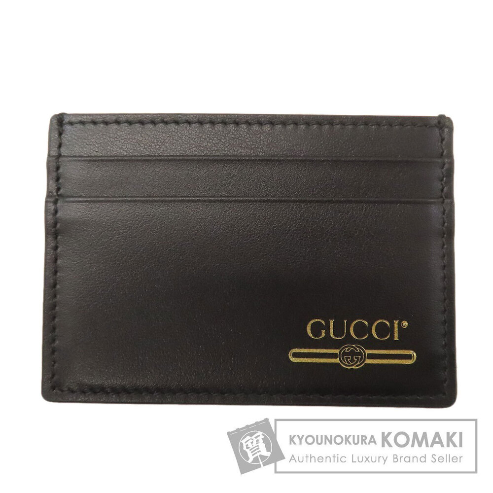 Gucci Card Case Wallet Leather
